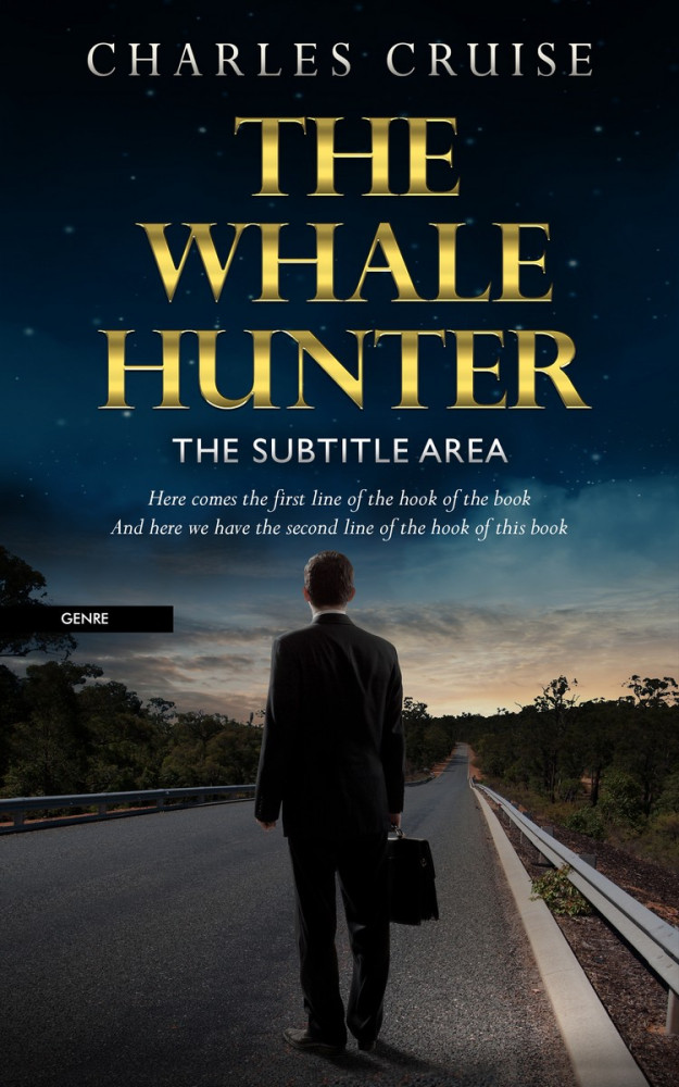 Front view of Mirage #2844 - Premade Business Book Cover