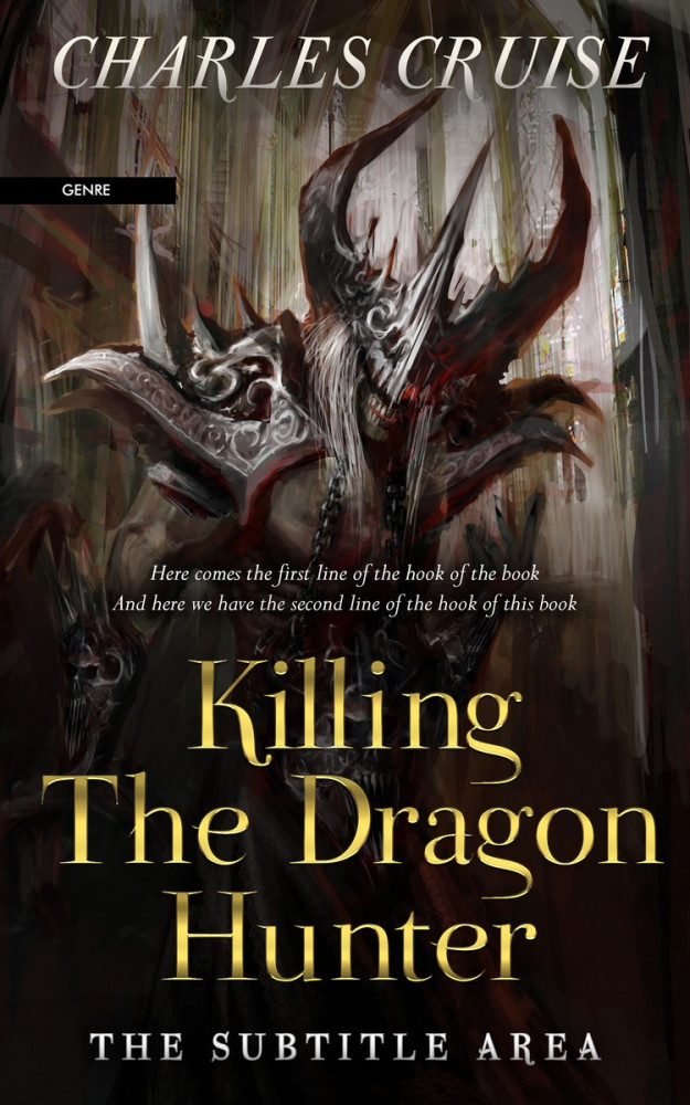 Front view of Zeus #2860 - Premade Apocalyptica Book Cover