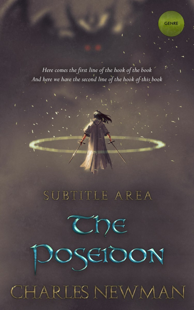 Front view of Tundora #2874 - Premade Fantasy Book Cover