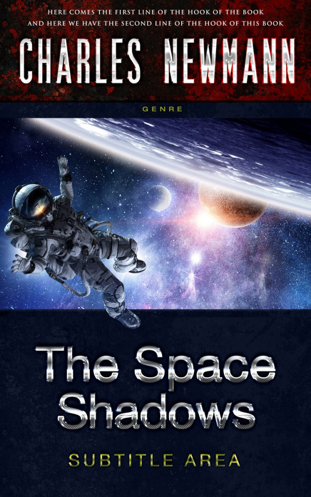 Front view of Gray Suit #2897 - Premade Apocalyptica Book Cover