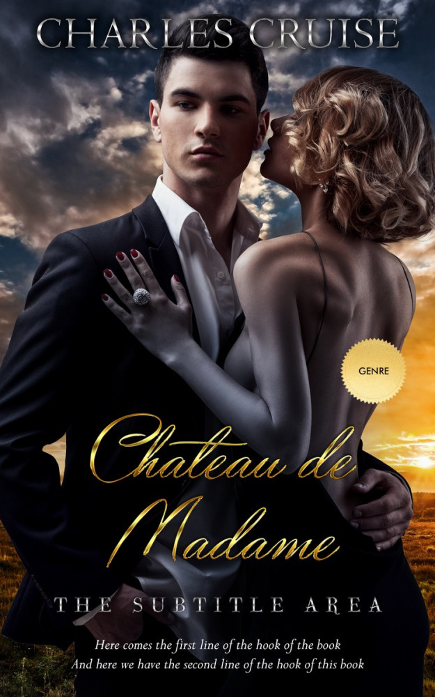 Front view of Baltic Sea #2918 - Premade Romance Book Cover