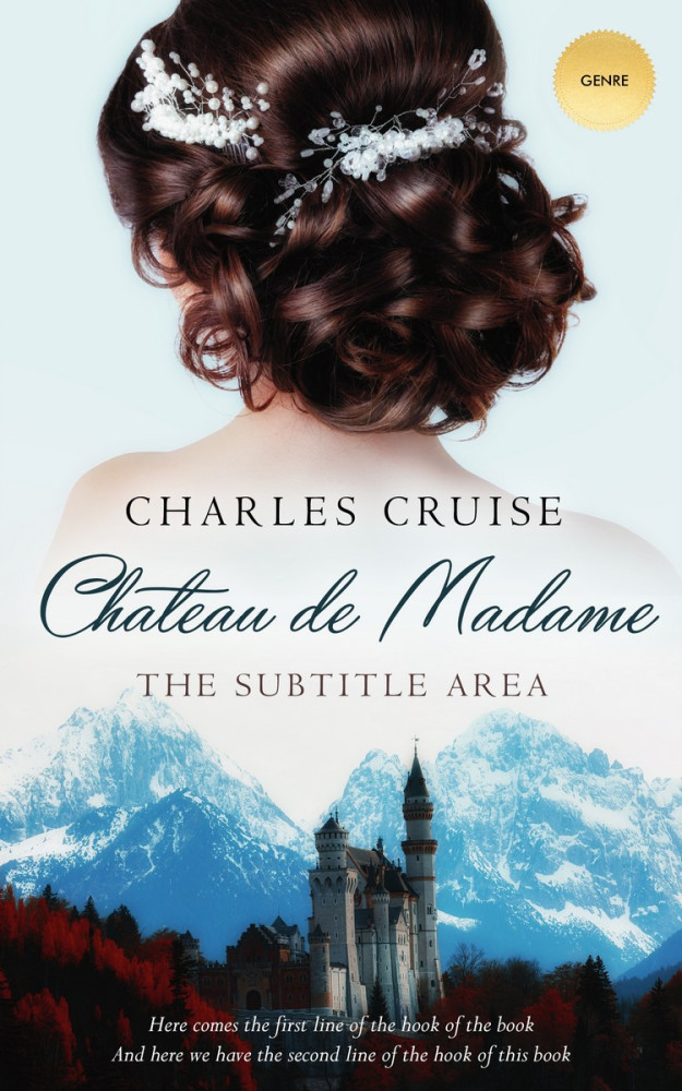 Front view of Geyser #2920 - Premade Romance Book Cover | BookCoverZone