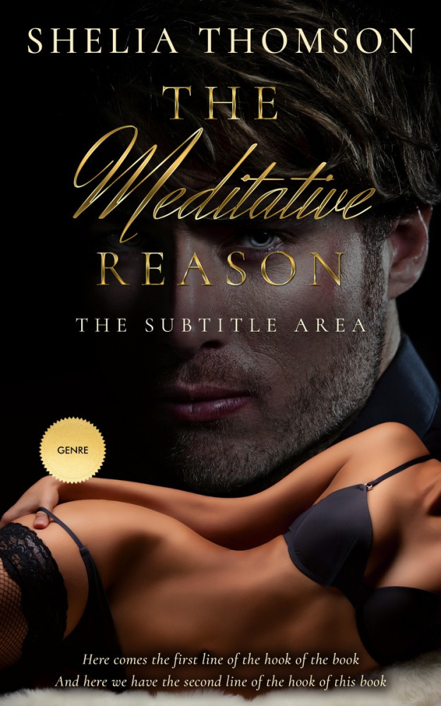 Front view of Twine #2936 - Premade Erotica Book Cover