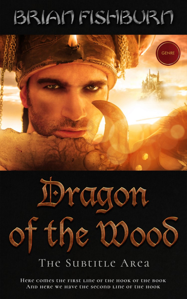 Front view of Eternity #3039 - Premade Historical Book Cover