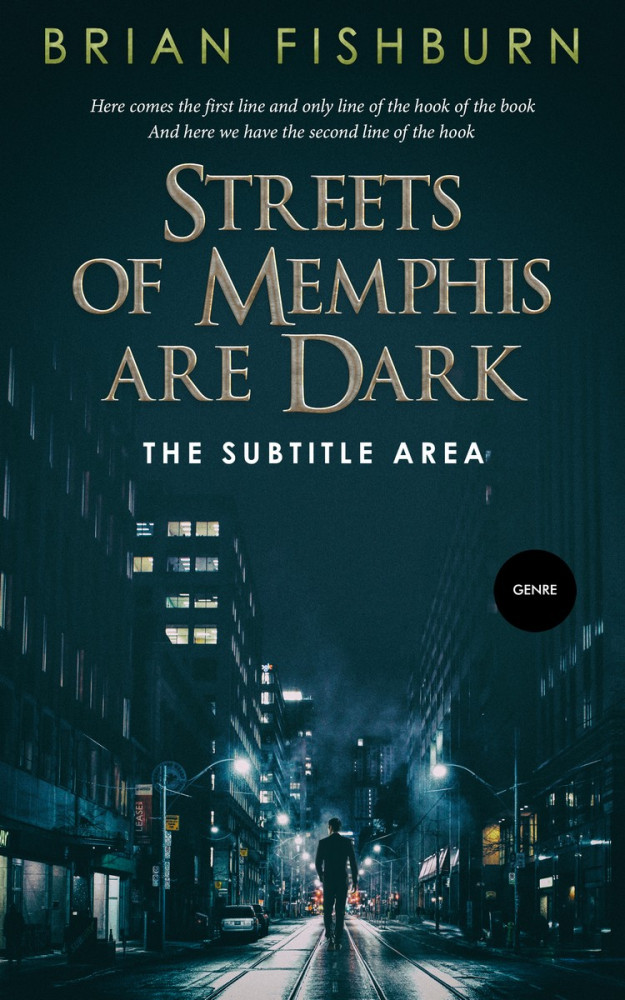 Front view of Bottle Green #3053 - Premade Mystery & Thriller & Suspense Book Cover