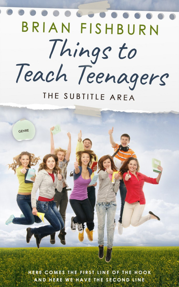 Front view of Woodland #3078 - Premade Teen & Young Adult Book Cover