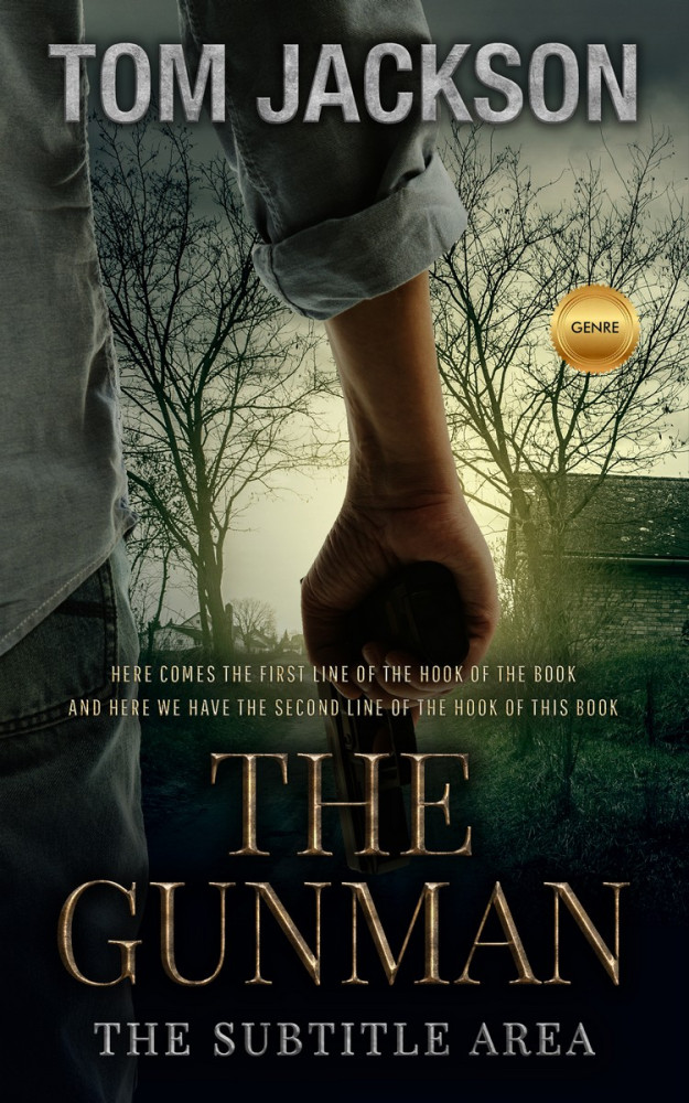 Front view of Log Cabin #3093 - Premade Mystery & Thriller & Suspense Book Cover