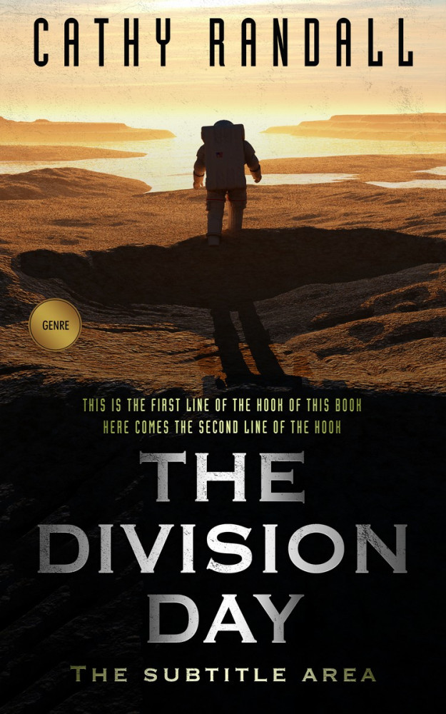 Front view of Night Rider #3157 - Premade Science Fiction Book Cover