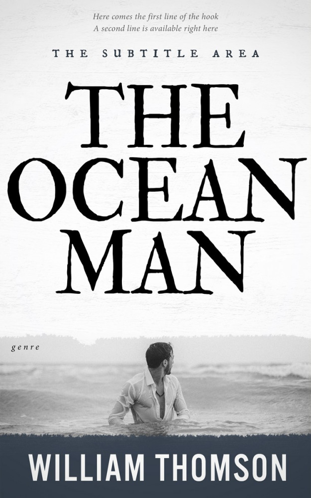 Front view of Shark #3195 - Premade Mystery & Thriller & Suspense Book Cover