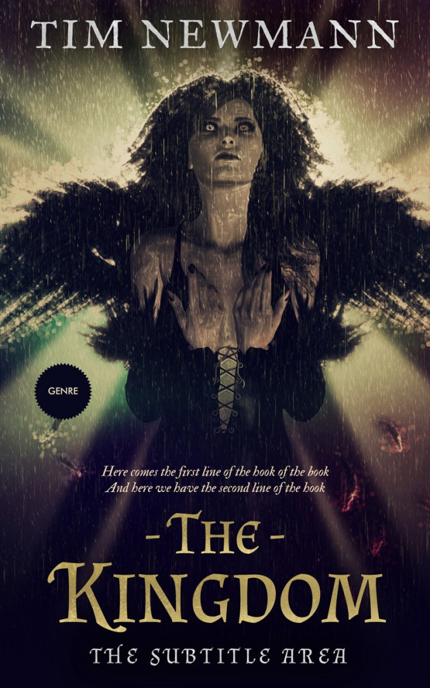 Front view of Mongoose #3234 - Premade Fantasy Book Cover