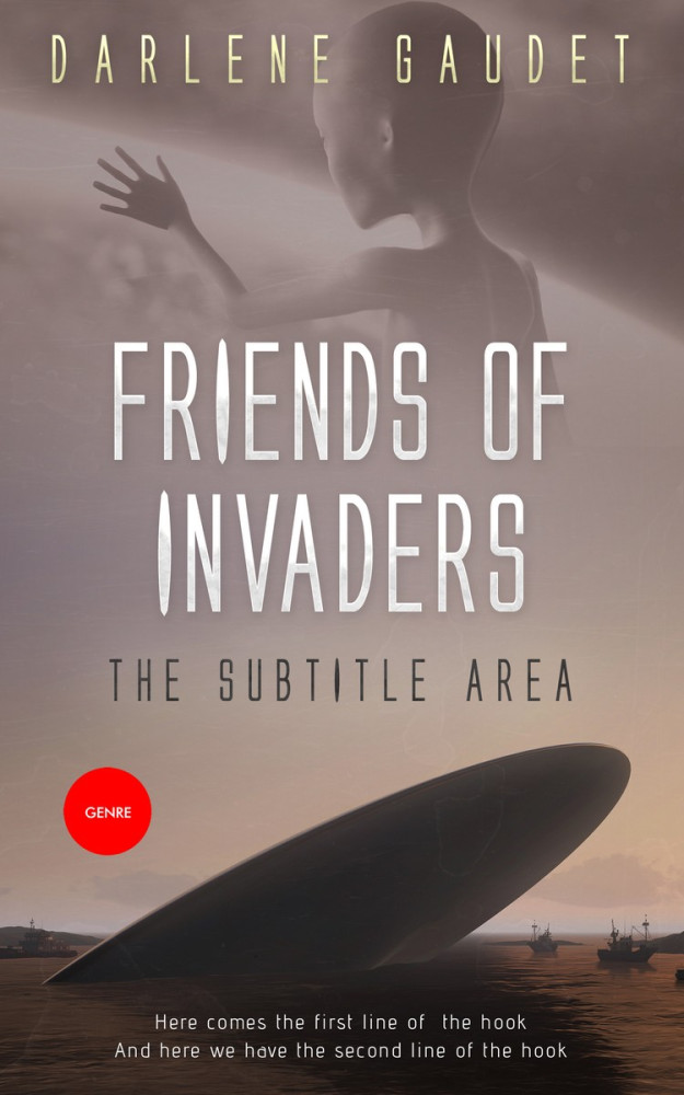 Front view of Hemp #3292 - Premade Apocalyptica Book Cover