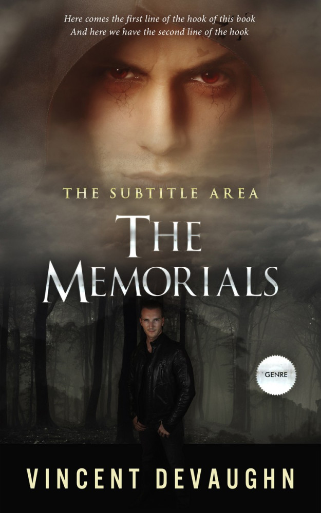 Front view of Taupe #3299 - Premade Mystery & Thriller & Suspense Book Cover