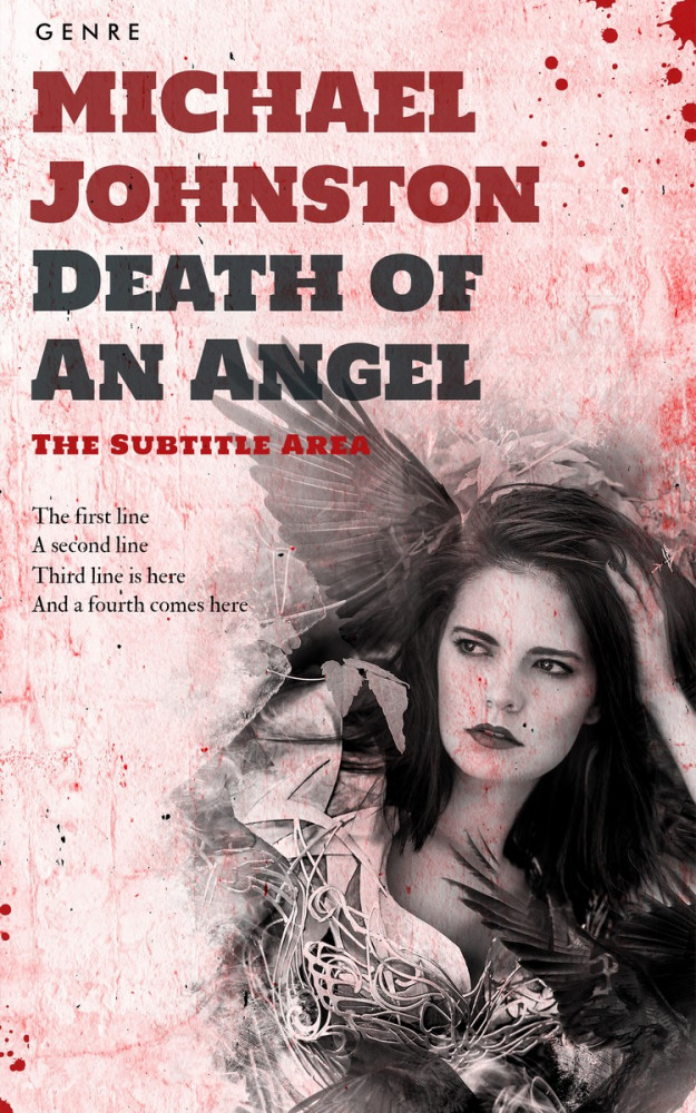 Front view of Mine Shaft #3314 - Premade Mystery & Thriller & Suspense Book Cover