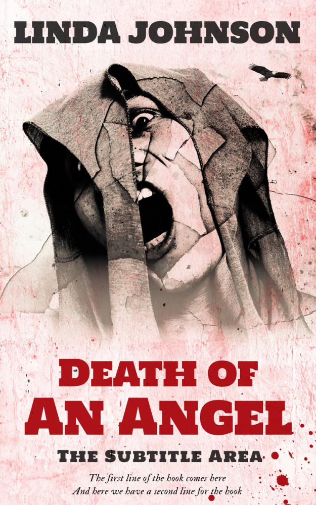 Front view of Dune #3317 - Premade Horror Book Cover