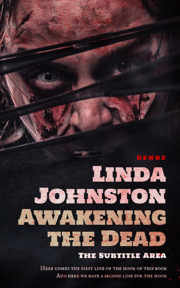 Front view of Oriental Pink #3319 - Premade Apocalyptica Book Cover