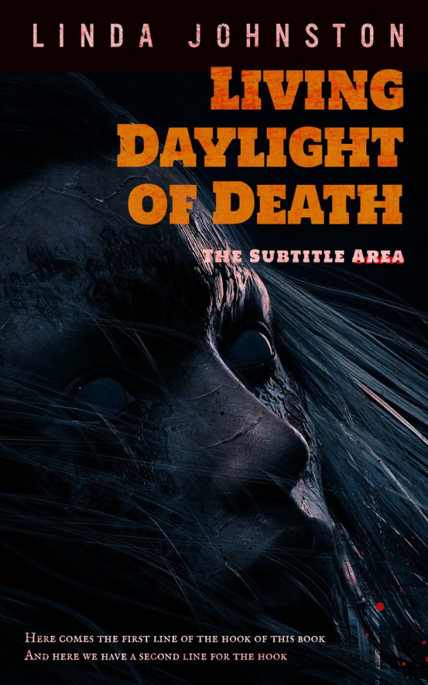 Front view of Bunker #3320 - Premade Horror Book Cover