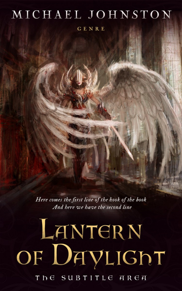 Front view of Night Rider #3339 - Premade Historical Book Cover