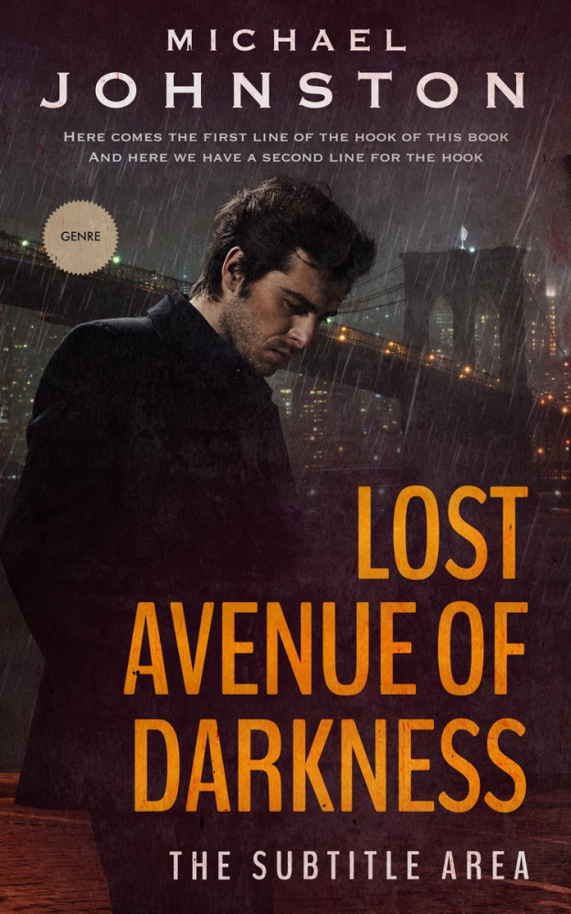 Front view of Cocoa Brown #3359 - Premade Mystery & Thriller & Suspense Book Cover