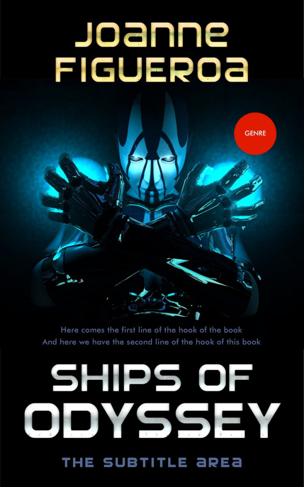 Front view of Firefly #3383 - Premade Science Fiction Book Cover