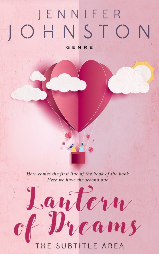 Front view of Beauty Bush #3389 - Premade Romance Book Cover