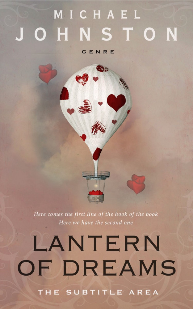 Front view of Sandrift #3390 - Premade Poetry Book Cover