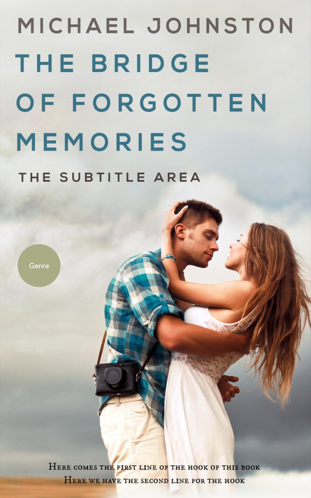 Front view of Timberwolf #3399 - Premade Romance Book Cover