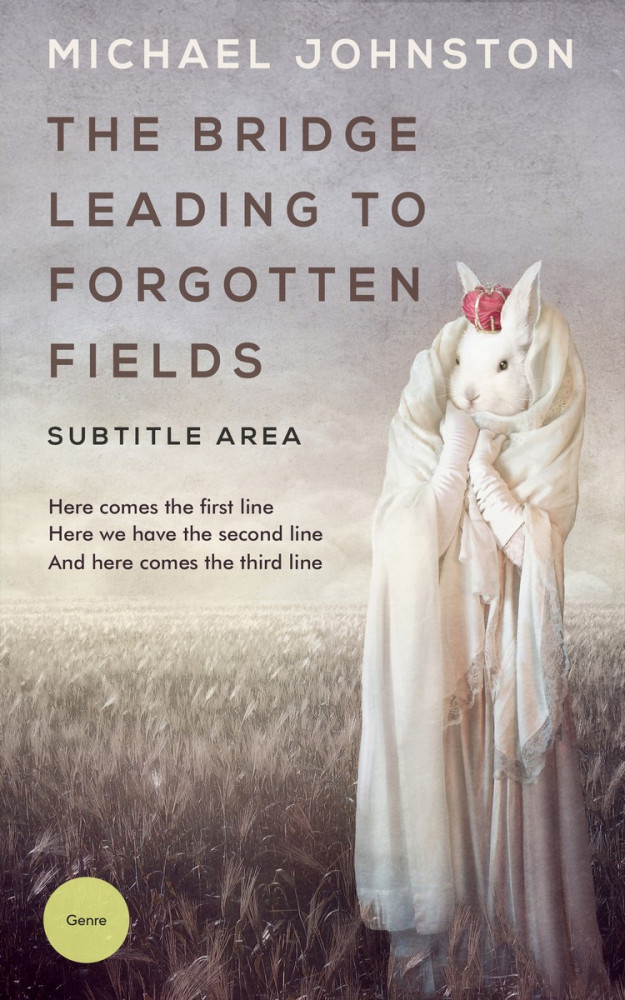 Front view of Cotton Seed #3402 - Premade Fantasy Book Cover