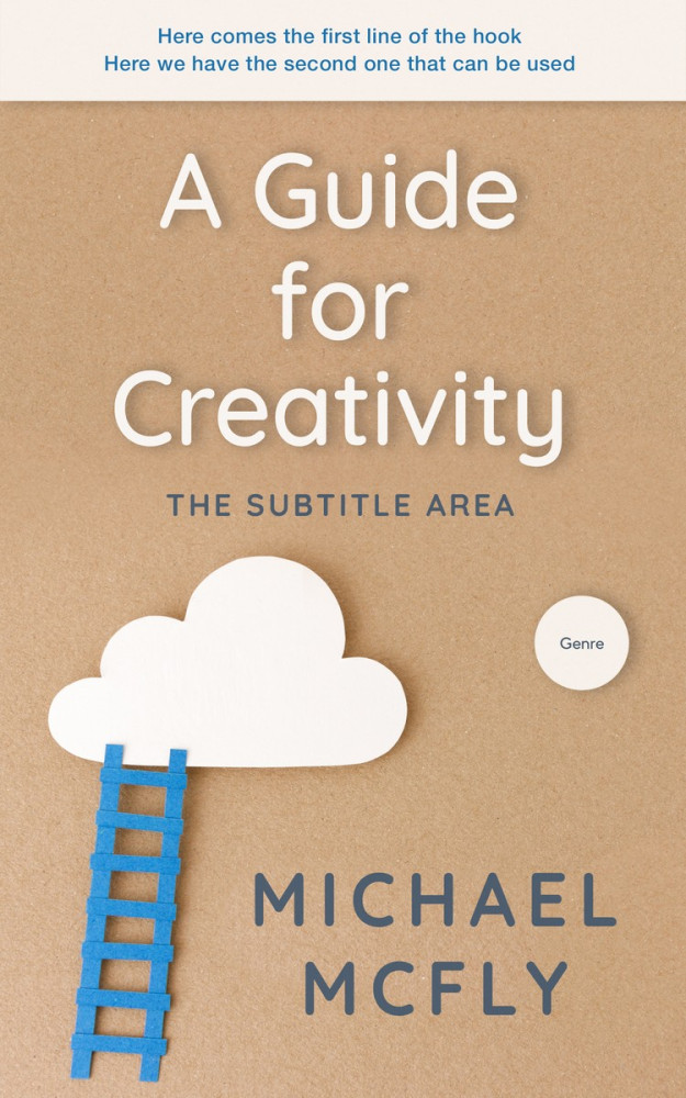 Front view of Tan #3419 - Premade Health & Mind & Body Book Cover