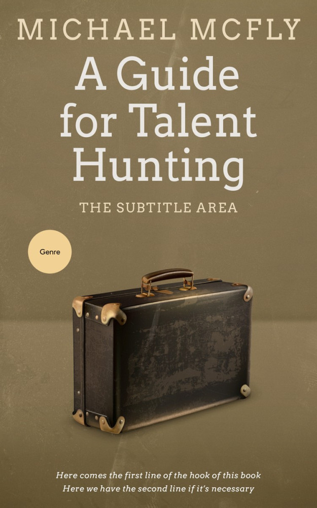 Front view of Shadow #3423 - Premade Travel Book Cover