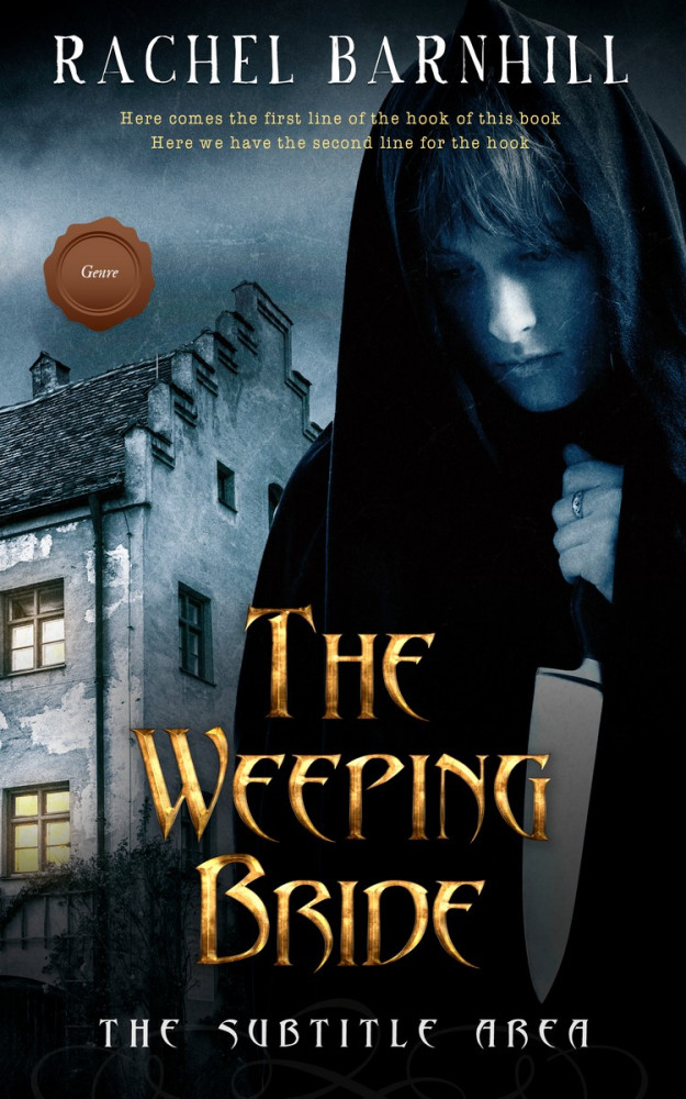 Front view of Bunker #3452 - Premade Mystery & Thriller & Suspense Book Cover