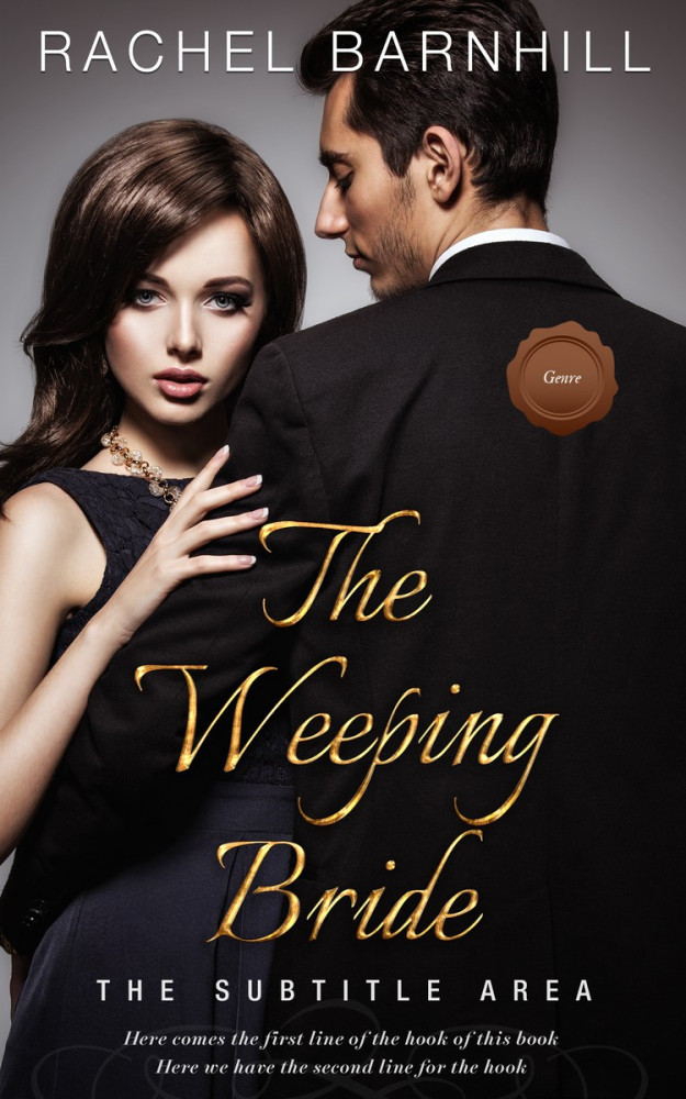 Front view of Rodeo Dust #3459 - Premade Romance Book Cover