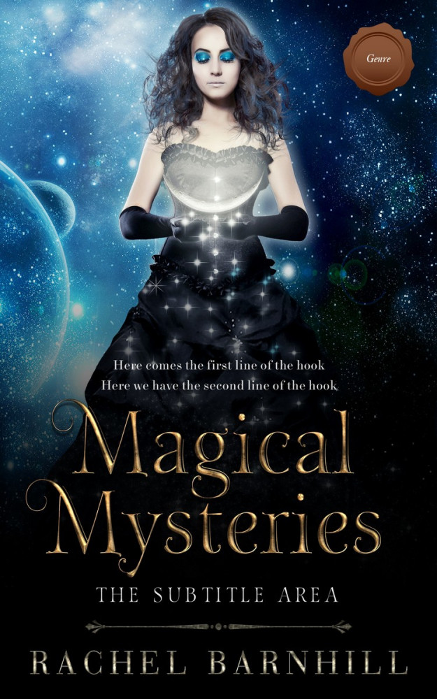 Front view of Gray Nickel #3463 - Premade Teen & Young Adult Book Cover | BookCoverZone