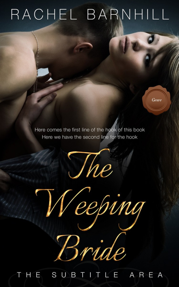 Front view of Cod Gray #3468 - Premade Erotica Book Cover