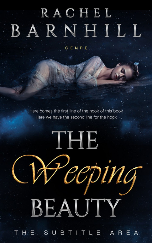 Front view of Ebony #3469 - Premade Romance Book Cover