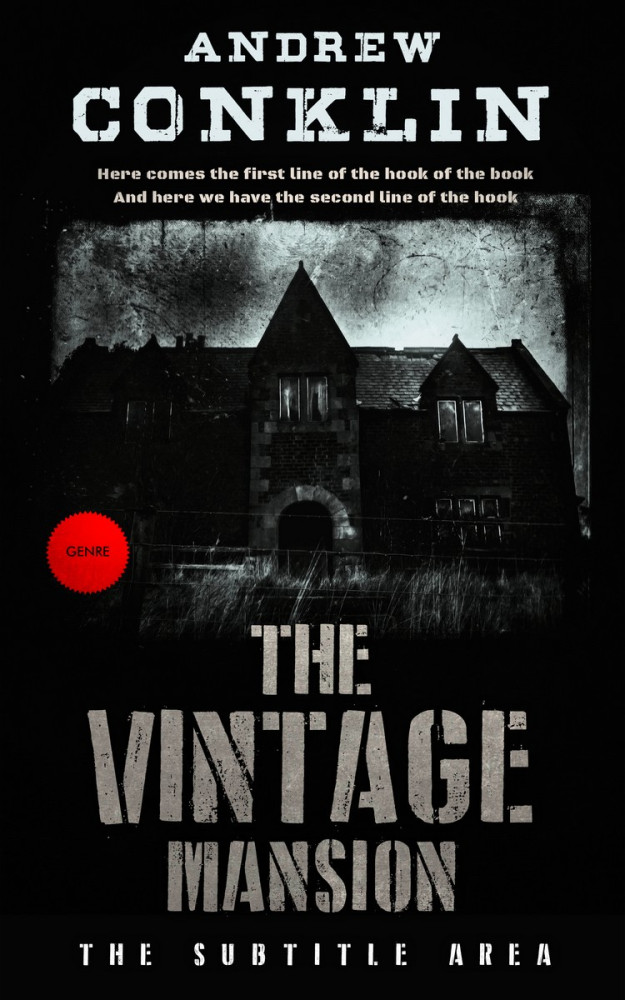 Front view of Cloudy #3484 - Premade Mystery & Thriller & Suspense Book Cover