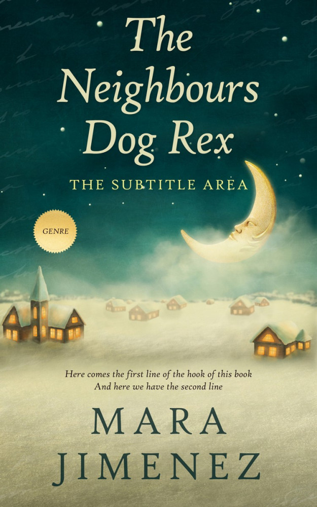 Front view of Coral Reef #3541 - Premade Fantasy Book Cover