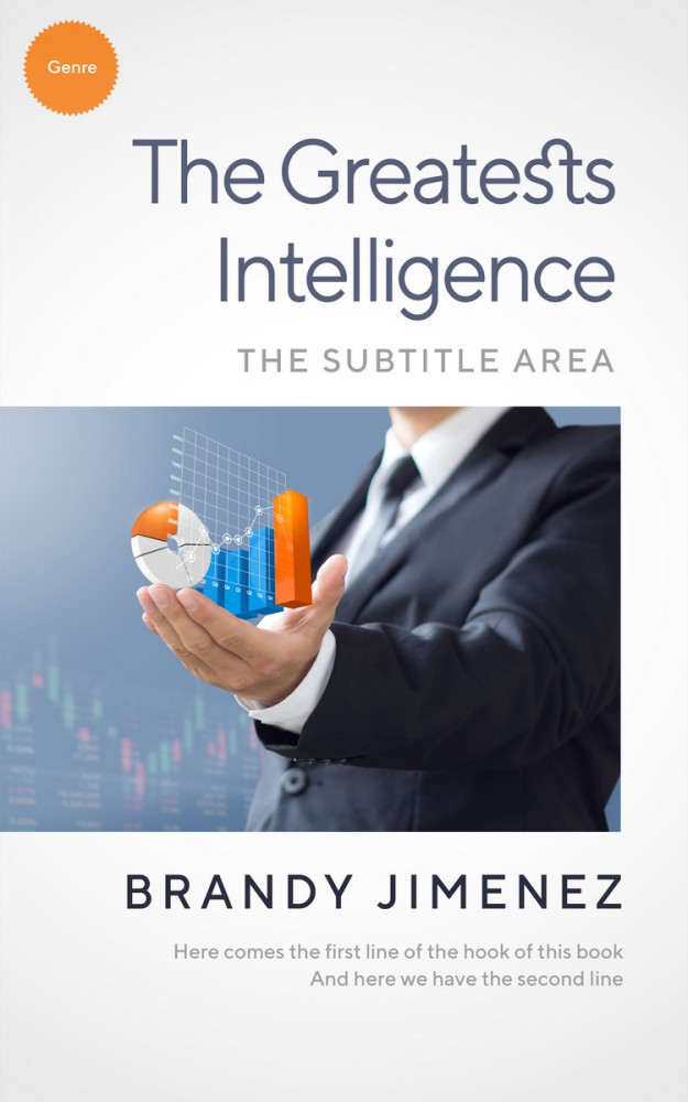 Front view of Ebony Clay #3563 - Premade Self-Improvement & Self-Help Book Cover