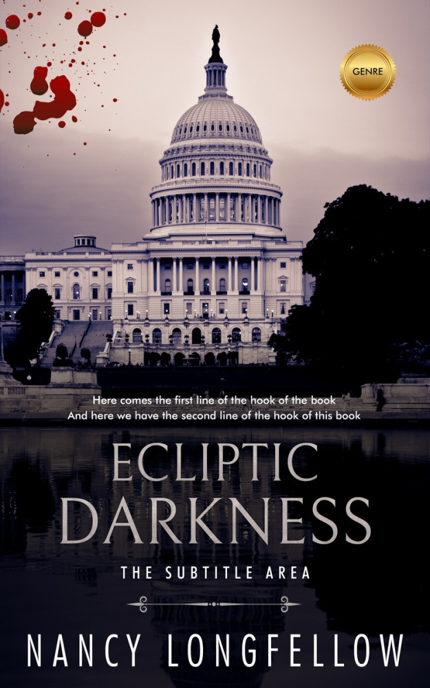 Front view of Bastille #3584 - Premade Action & Adventure Book Cover