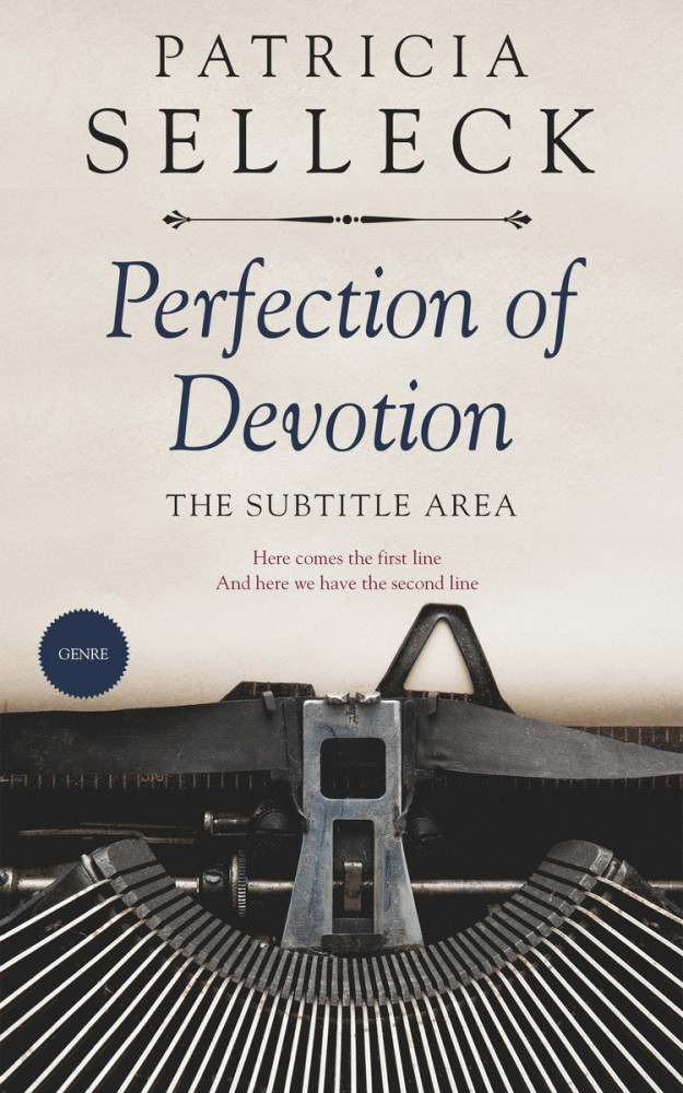 Front view of Thunder #3612 - Premade Poetry Book Cover | BookCoverZone