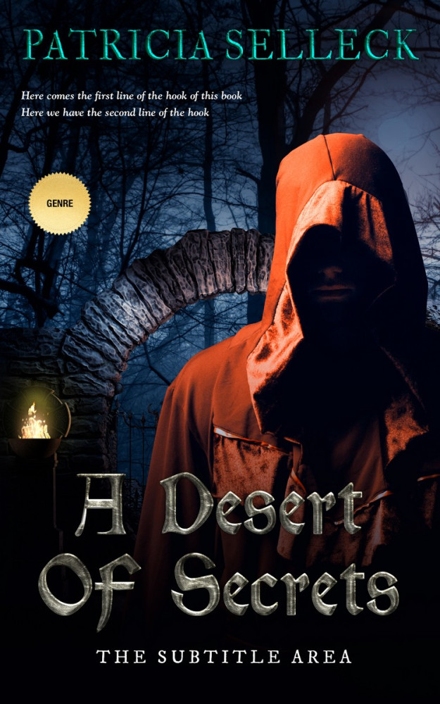 Front view of Cinder #3639 - Premade Mystery & Thriller & Suspense Book Cover