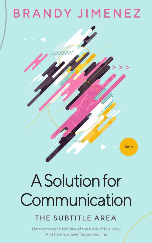 Front view of Jagged Ice #3646 - Premade Science Fiction Book Cover