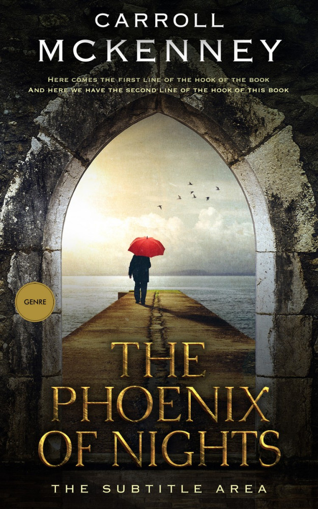 Front view of Chino #3666 - Premade Mystery & Thriller & Suspense Book Cover