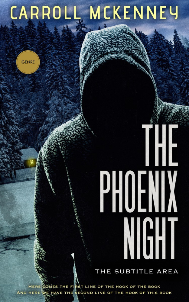 Front view of Kangaroo #3675 - Premade Mystery & Thriller & Suspense Book Cover