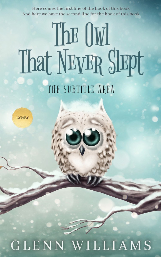 Front view of Jet Stream #3698 - Premade Fantasy Book Cover