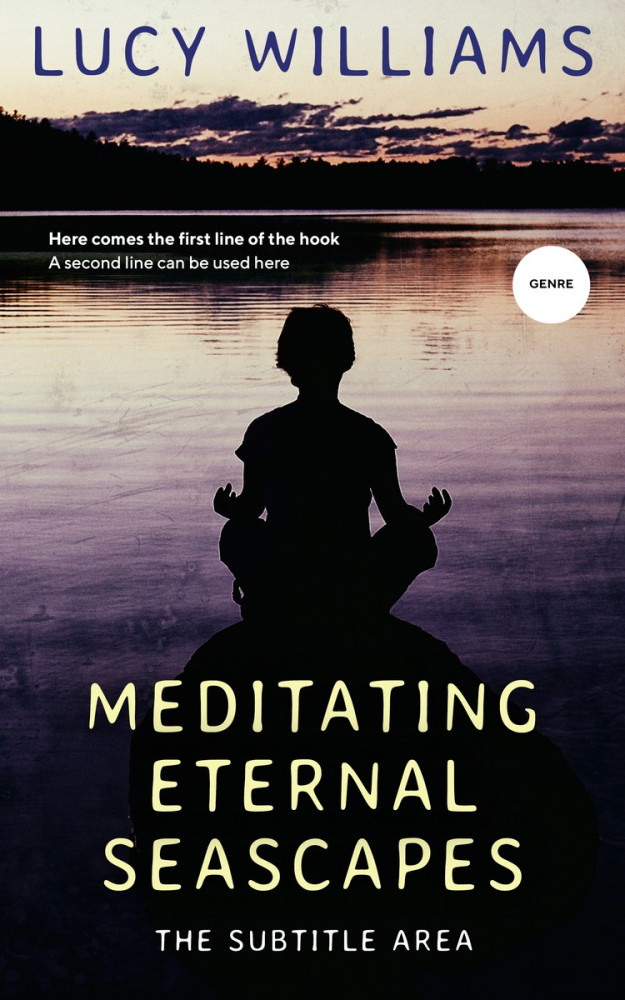 Front view of Bastille #3748 - Premade Health & Mind & Body Book Cover