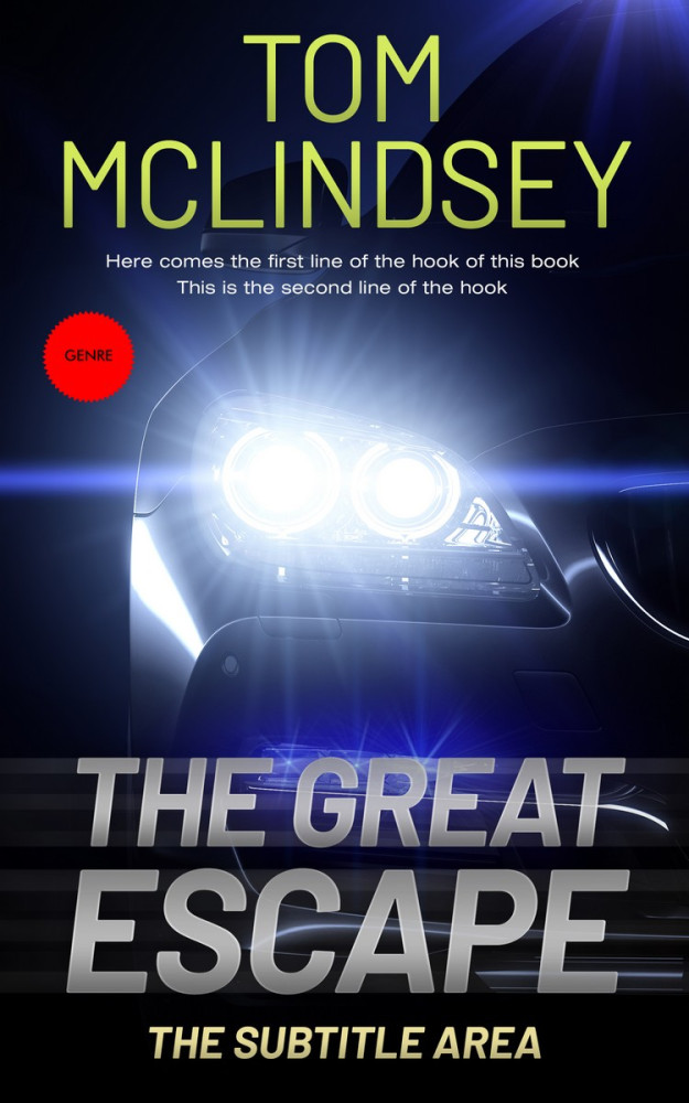 Front view of Cotton Seed #3801 - Premade Mystery & Thriller & Suspense Book Cover