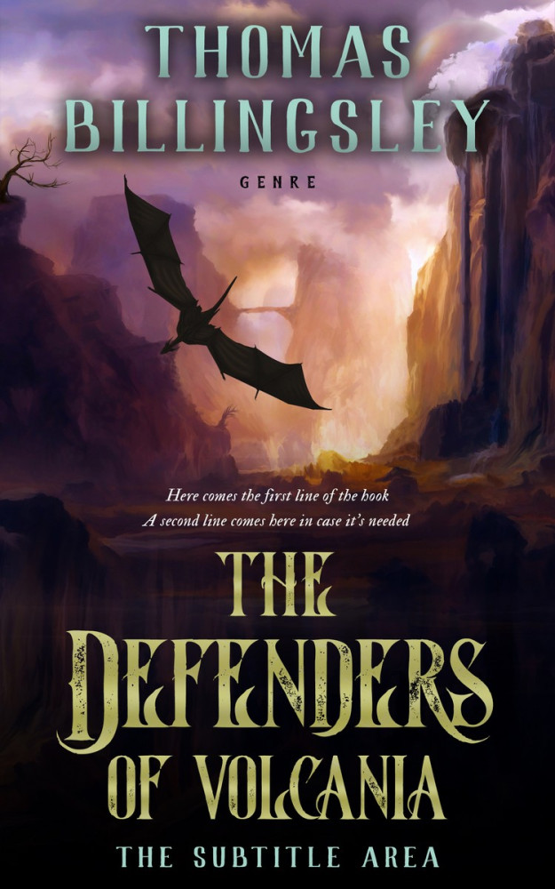 Front view of Quicksand #3835 - Premade Science Fiction Book Cover