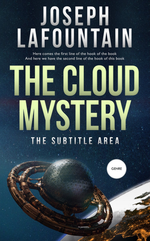 Front view of Mirage #3855 - Premade Apocalyptica Book Cover