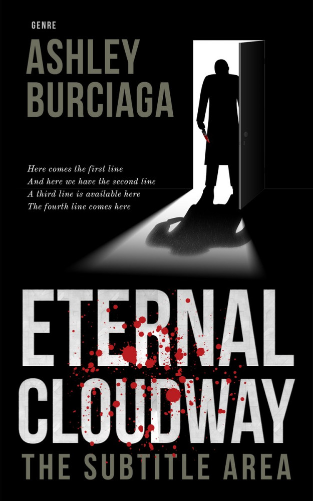 Front view of Cold Turkey #3892 - Premade Mystery & Thriller & Suspense Book Cover