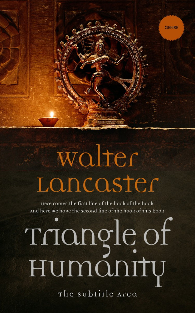 Front view of Eternity #3910 - Premade Religion & Spirituality Book Cover